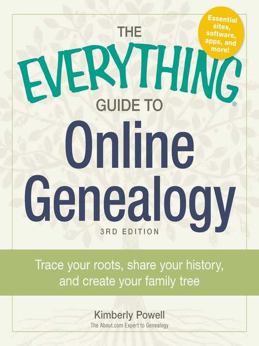 Title details for The Everything Guide to Online Genealogy by Kimberly Powell - Available